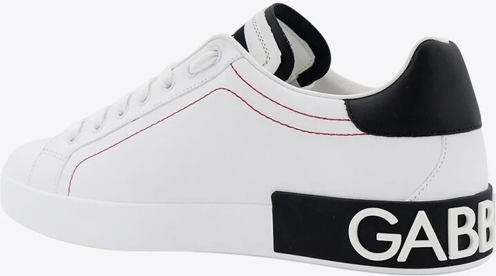Portofino Leather Low-Top Sneakers - Image 2