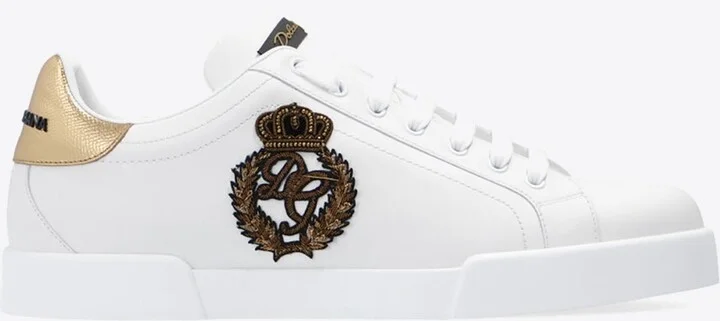 Portofino Leather Low-Top Sneakers