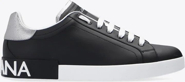 Portofino Leather Low-Top Sneakers