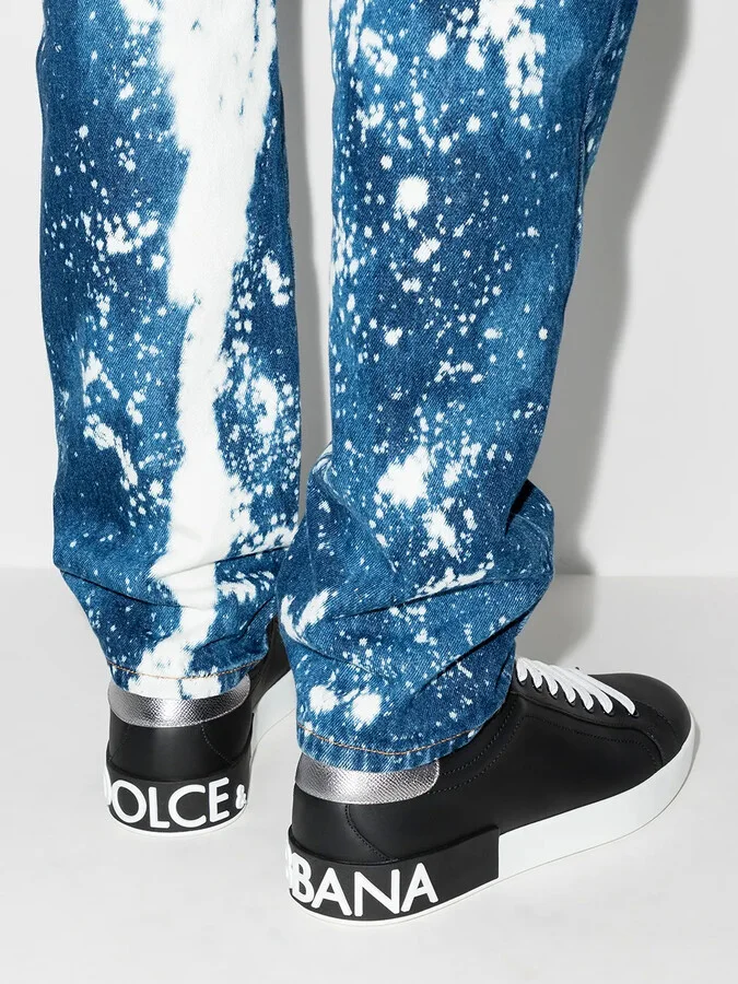 Portofino leather sneakers - Image 3