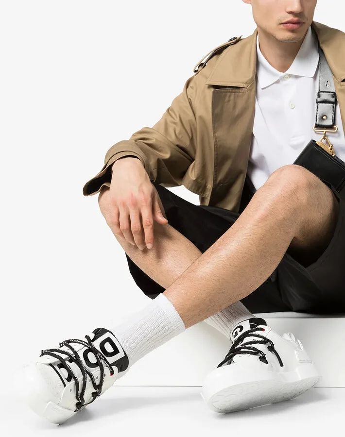 Portofino leather sneakers - Image 2