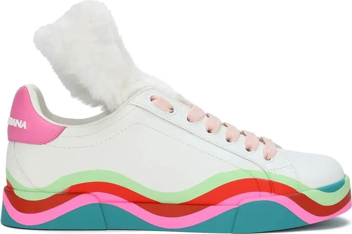 Portofino leather sneakers