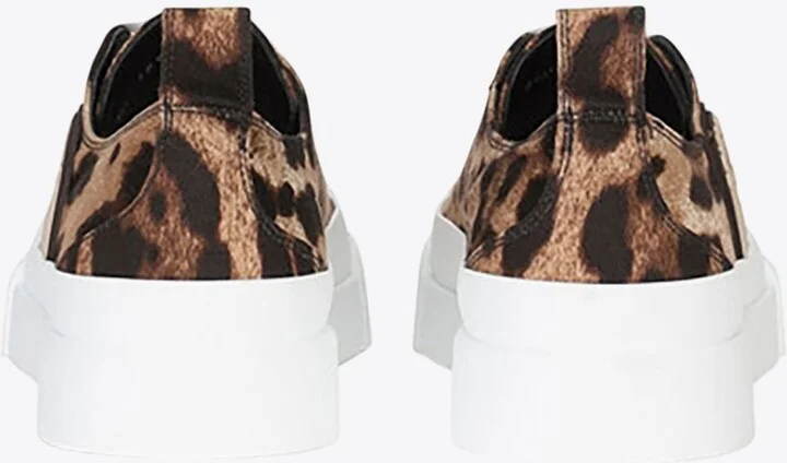 Portofino Leopard Print Low-Top Sneakers - Image 2