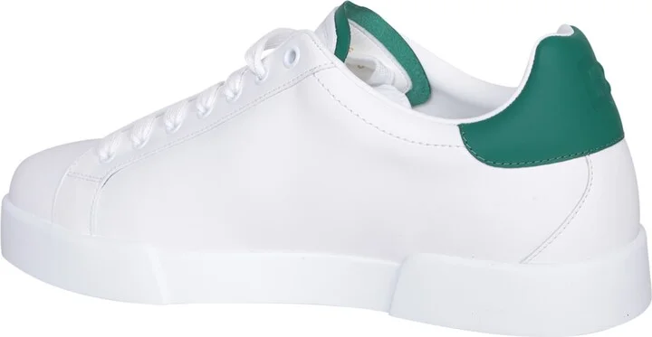 Portofino Light Sneakers White With Green Logo - Image 3