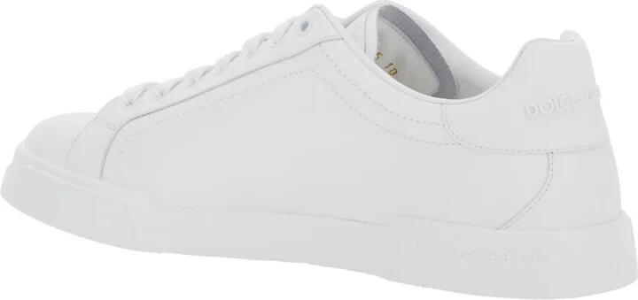 'portofino Light' White Sneakers With Logo Patch On The Tongue And Tonal Logo Lettering On The Heel In Leather Man - Image 3