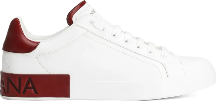 Portofino logo-debossed sneakers