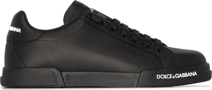 Portofino logo-detail sneakers