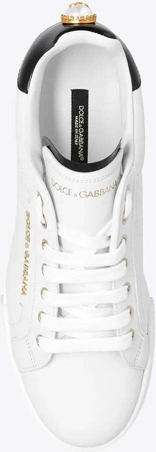 Portofino Logo-Embellished Low-Top Sneakers - Image 3