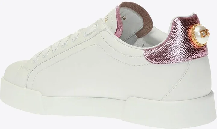 Portofino Logo-Embellished Low-Top Sneakers - Image 2