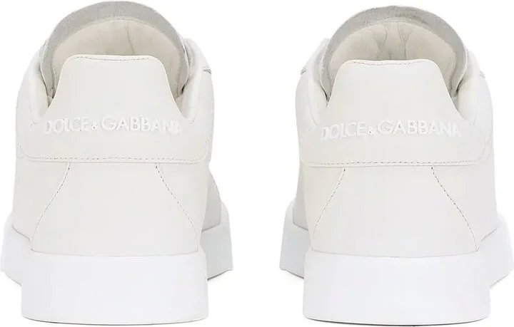 Portofino logo-embossed leather sneakers - Image 3