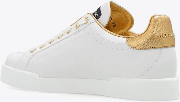 Portofino Logo-Patch Low-Top Sneakers - Image 2