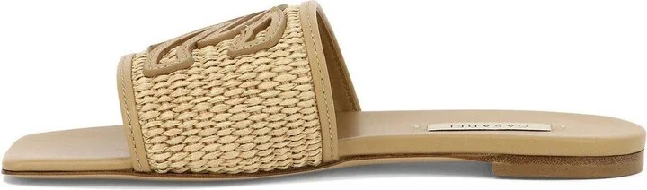 Portofino Logo-patch Square-toe Slides - Image 2