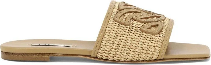 Portofino Logo-patch Square-toe Slides