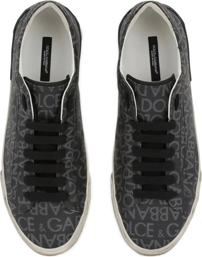 Portofino logo-print sneakers - Image 4
