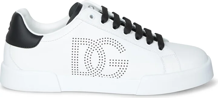 Portofino Logo White Sneakers