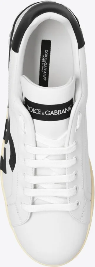 Portofino Nappa Leather Sneakers with DG Logo - Image 2