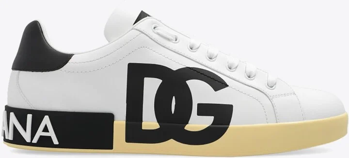 Portofino Nappa Leather Sneakers with DG Logo