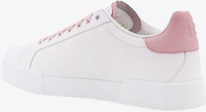 Portofino Perforated DG Logo Sneakers - Image 2