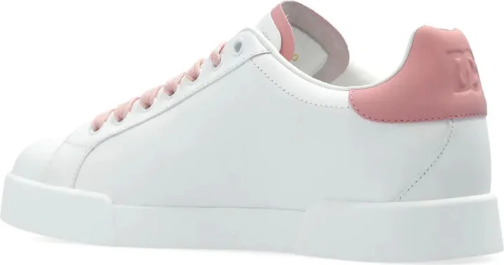 Portofino perforated-logo leather sneakers - Image 5