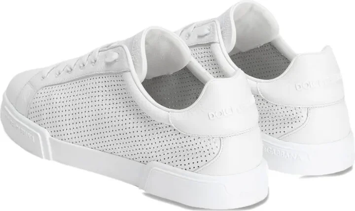 Portofino perforated low-top sneakers - Image 4