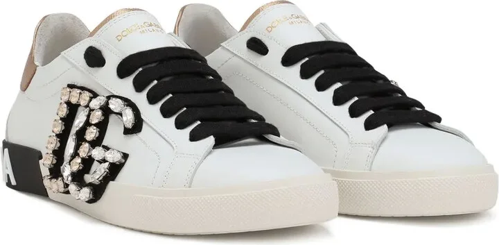 Portofino rhinestone-embellished sneakers - Image 2