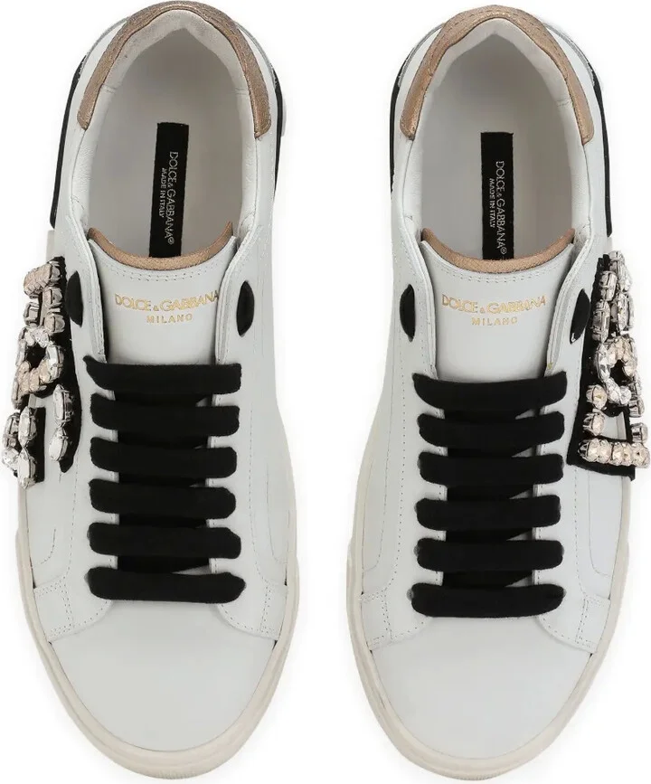 Portofino rhinestone-embellished sneakers - Image 4