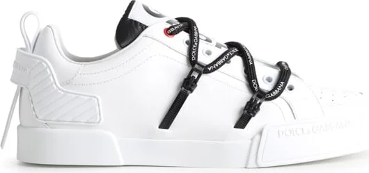 Portofino Sneaker In Calfskin And Patent Leather
