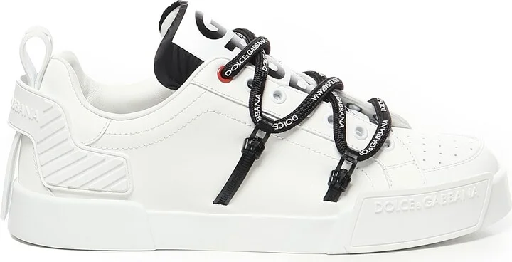 Portofino Sneaker In Calfskin And Patent Leather