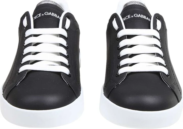 Portofino Sneakers In Black Nappa Calfskin - Image 3