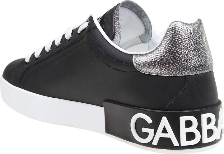Portofino Sneakers In Black Nappa Calfskin - Image 4