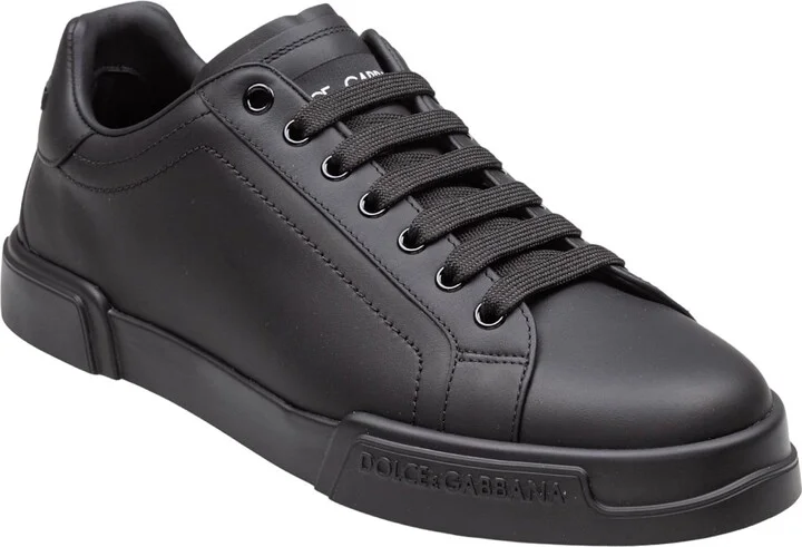 Portofino Sneakers In Nappa Color Black - Image 2