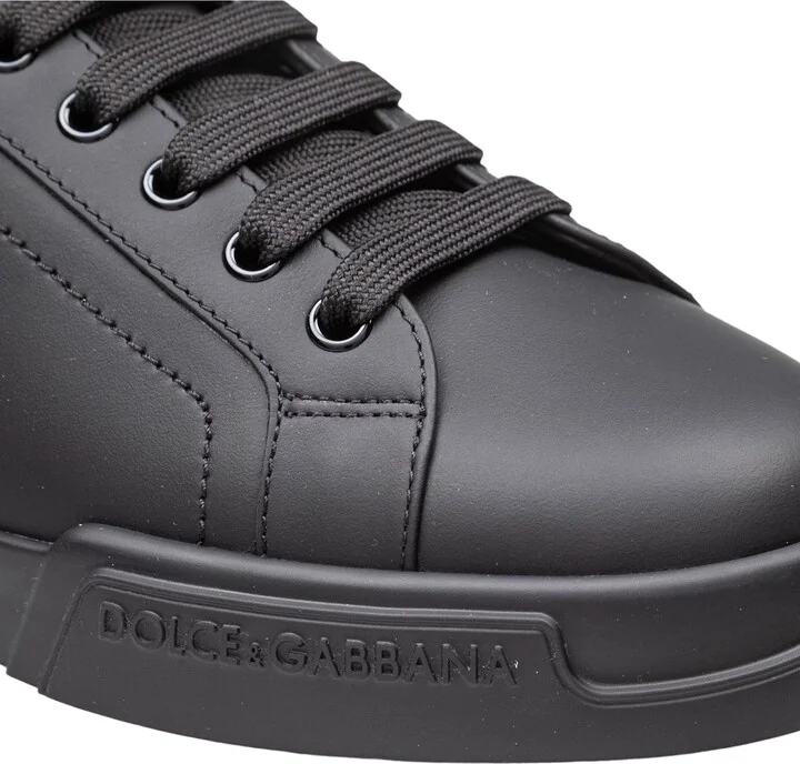 Portofino Sneakers In Nappa Color Black - Image 3