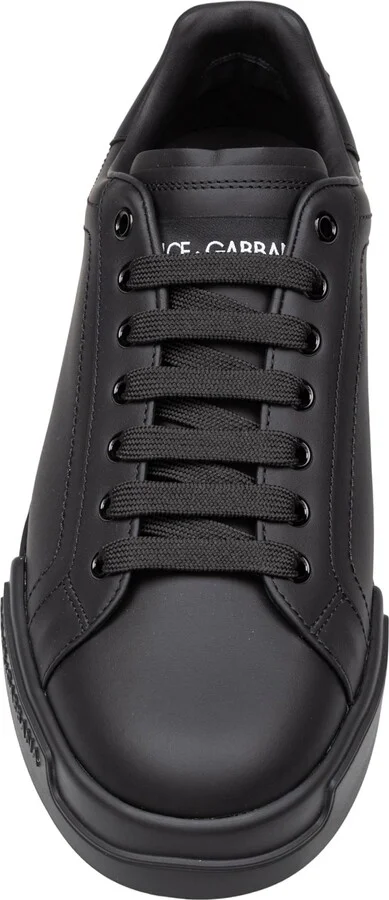 Portofino Sneakers In Nappa Color Black - Image 4