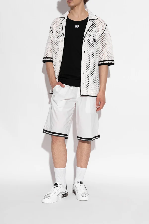 "Portofino" Sneakers With Appliqués, , - White - Image 2