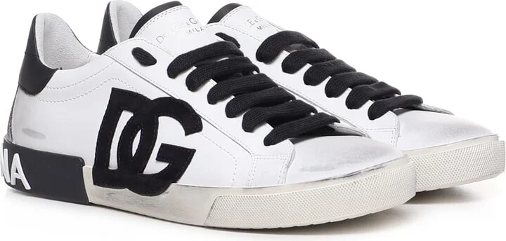 Portofino Vintage Sneaker In Calf Leather - Image 2
