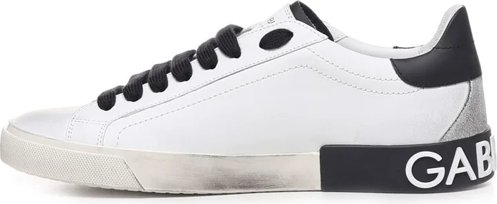Portofino Vintage Sneaker In Calf Leather - Image 4