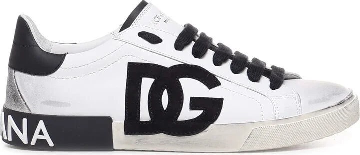 Portofino Vintage Sneaker In Calf Leather