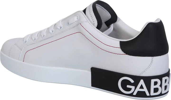 Portofino White/ Black Sneakers - Image 3