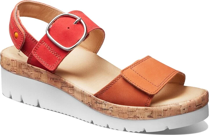 Two Tone Coral Nubuck