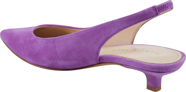 Posey Kitten Heel Slingback Pump - Image 10