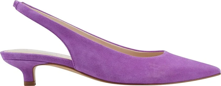 Posey Kitten Heel Slingback Pump - Image 11