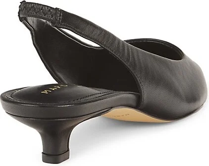 Posey Leather Slingback Pumps - Image 3