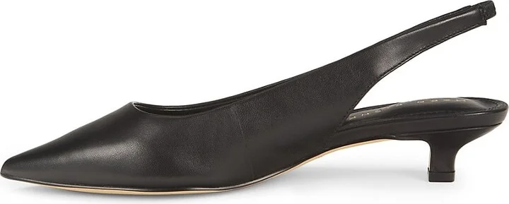Posey Leather Slingback Pumps - Image 4