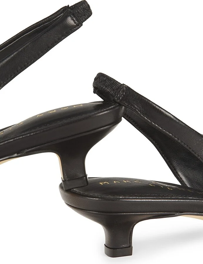 Posey Leather Slingback Pumps - Image 6
