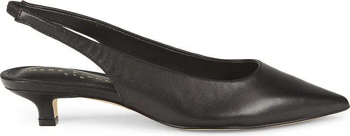 Posey Leather Slingback Pumps