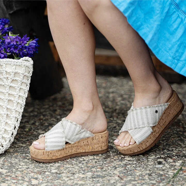 Posey Wedge Sandal - Image 2