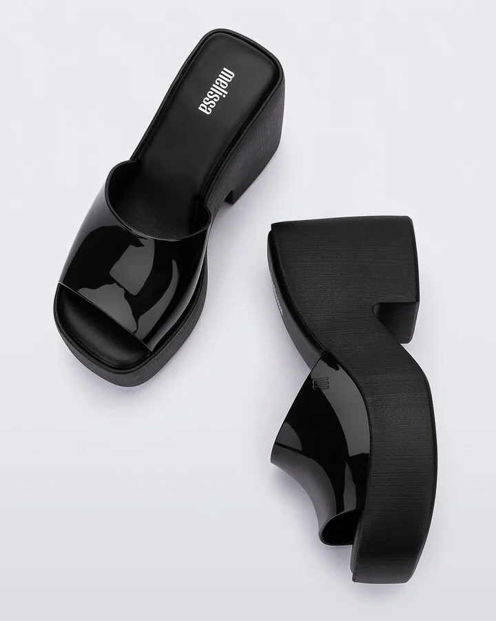 Posh Mule - Black - Image 4