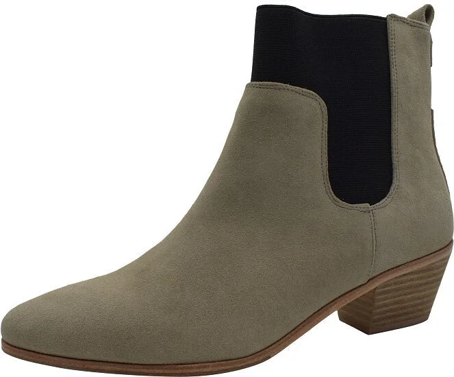 Positano Beige Suede Booties