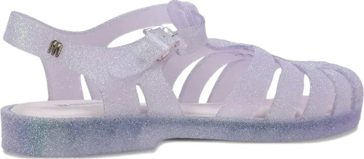 Possession glitter-embellished flat sandals - Image 3