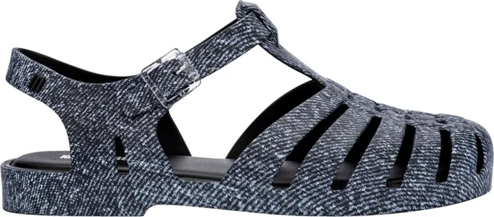 Possession Print Denim - Black